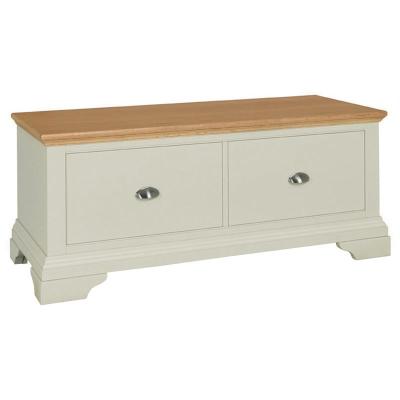 Washington Soft Grey Blanket Box